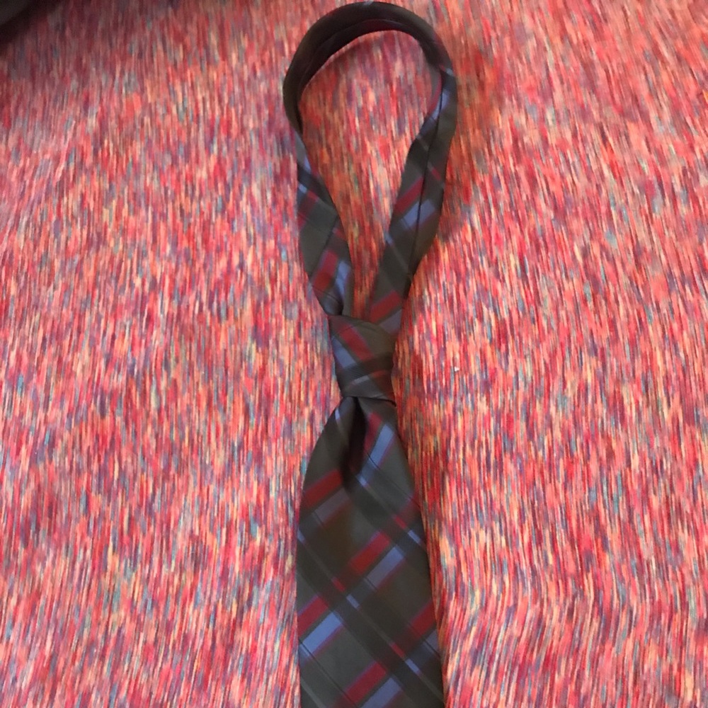 CANDA MEN TIES SIZE OS BLACK & PURPLE & BLUE & RED